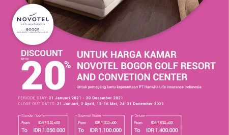 Promo Discount Novotel Hotel Bogor Raya